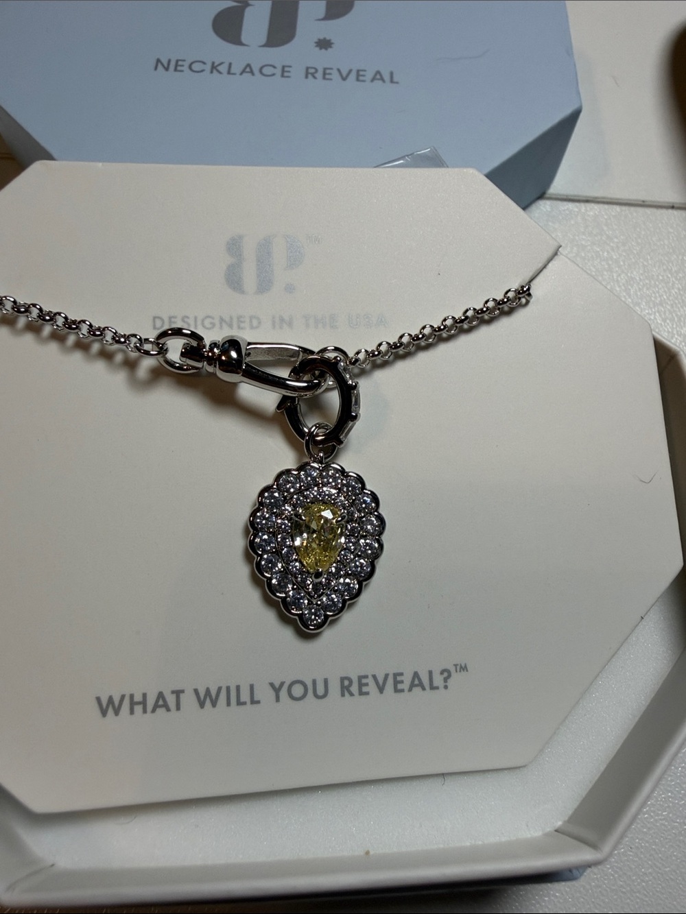 BP- necklace rhodium